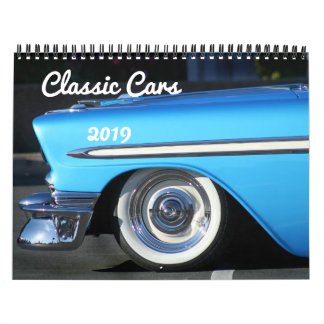 Kalender för klassikerbilar 2019
