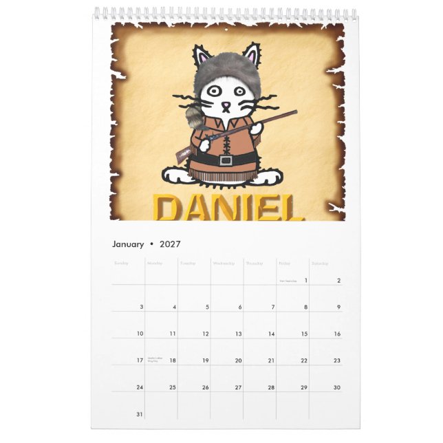 Kalender för klassikerkanintelevision 2011 (Jan 2027)