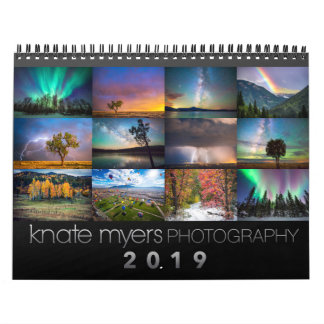 Kalender för Knate Myers fotografi 2019