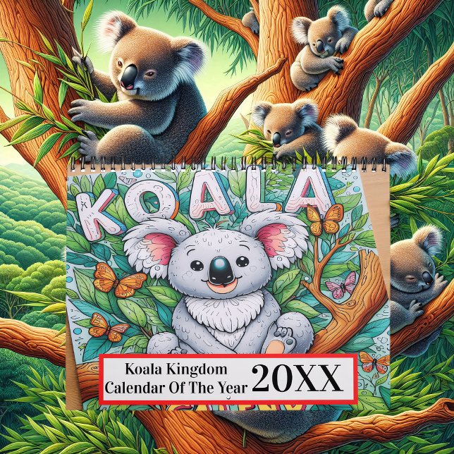 Kalender för Koala-kungariket 2025/2026 (Skapare uppladdad)