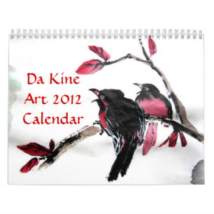 Kalender för konst 2012 för Da Kine