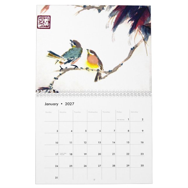 Kalender för konst 2012 för Da Kine (Jan 2027)