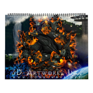 kalender för konstverk 2011 3D