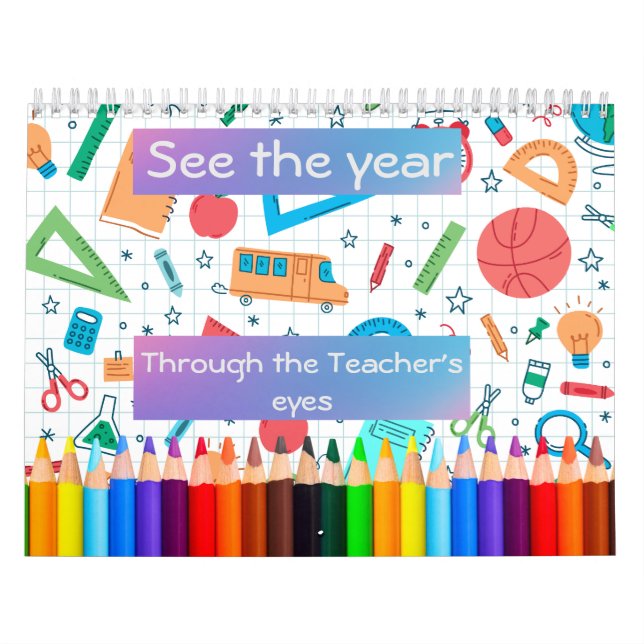 Kalender för lärarskola (Omslag)