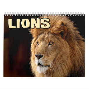 Kalender för Lejon-väggen