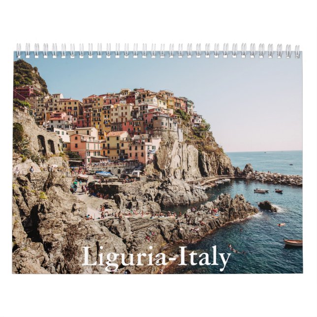 Kalender för Ligurien-Italien (Omslag)
