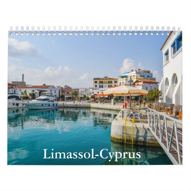 Kalender för Limassol-Cypern (Omslag)