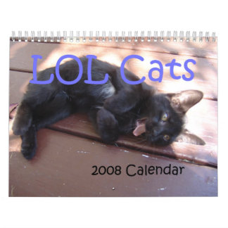 Kalender för LOL-katter 2008