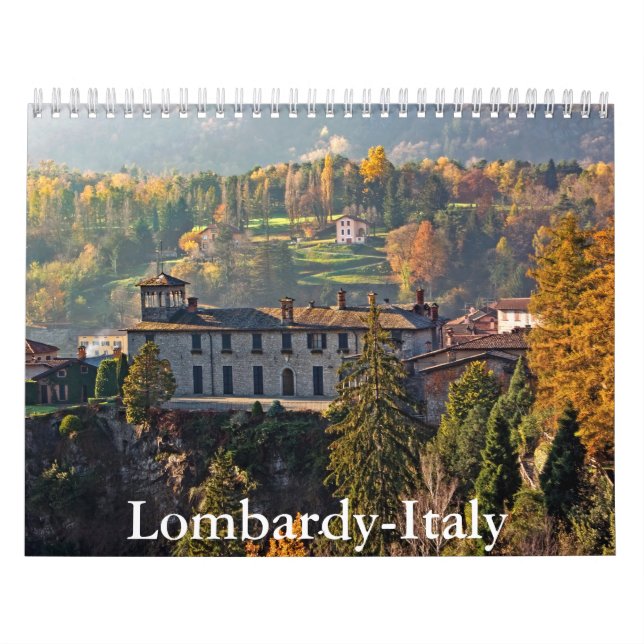 Kalender för Lombardiet-Italien (Omslag)