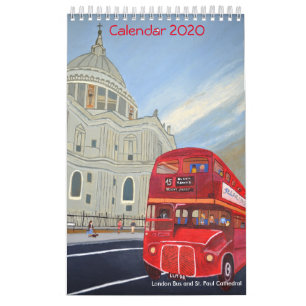 Kalender för London Buss 2020