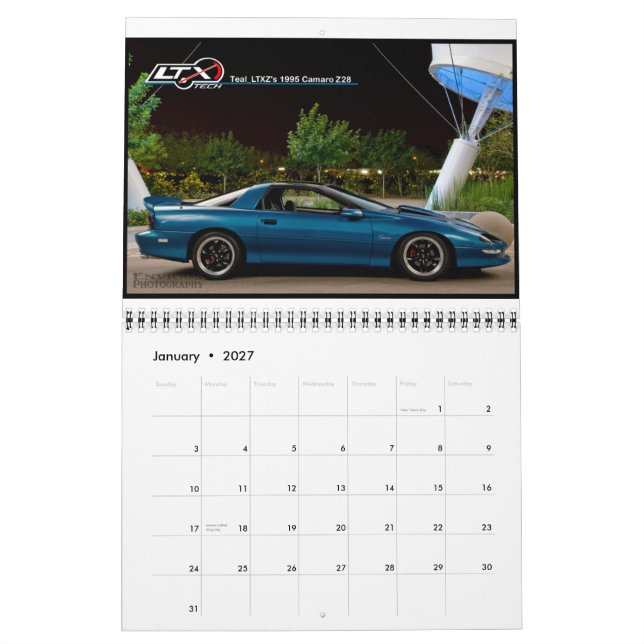 kalender för LTxTech.com 2013 (Jan 2027)