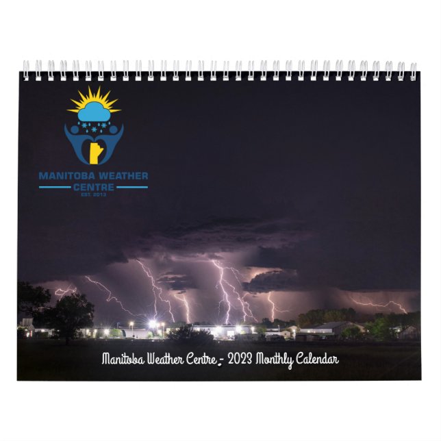 Kalender för Manitoba Weather Center 2023 (Omslag)