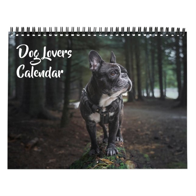 Kalender för medelstora hundälskare (Omslag)