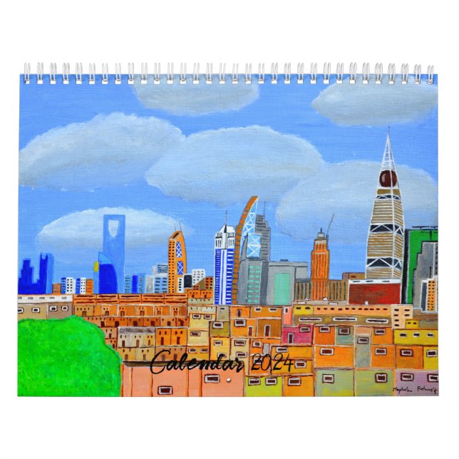 Kalender för mellan östern 2024 (Omslag)