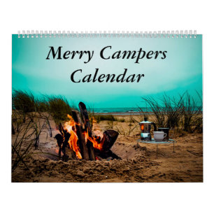 Kalender för merry Campers Camping Photos