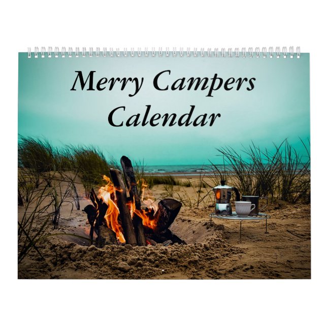 Kalender för merry Campers Camping Photos (Omslag)