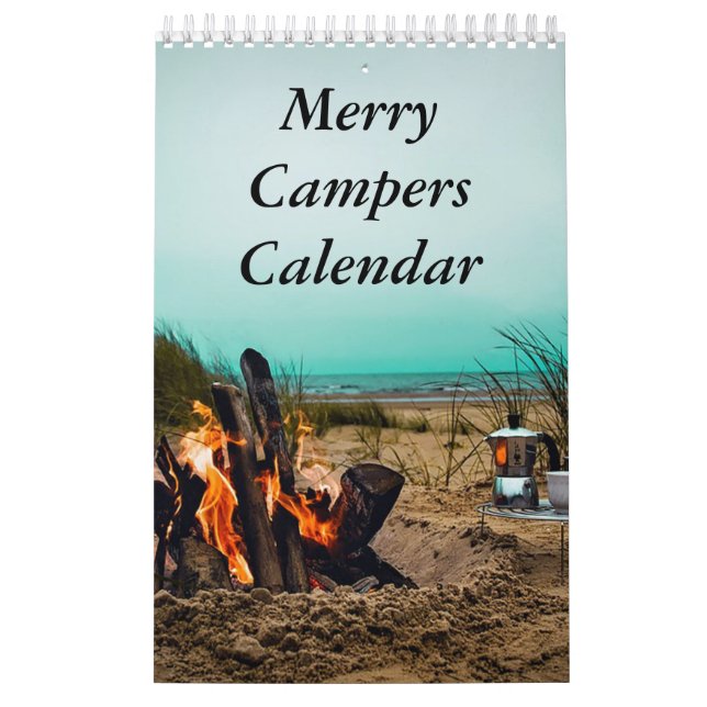 Kalender för merry Campers Camping Photos (Omslag)