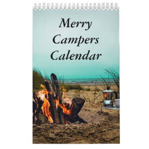 Kalender för merry Campers Camping Photos