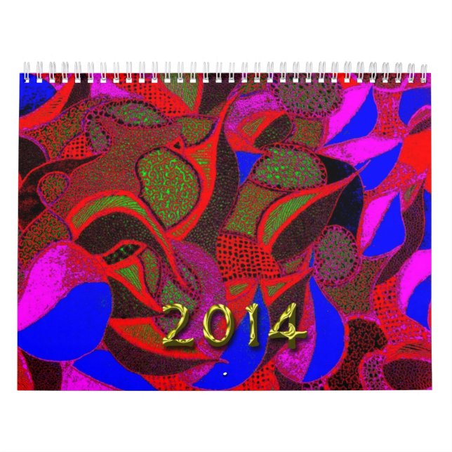 Kalender för Mike Pionus original- konst 2014 (Omslag)