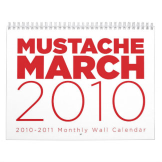 Kalender för Mustach mars 2010