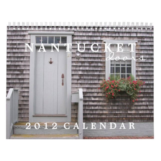 Kalender för Nantucket dörrar 2012 (Omslag)