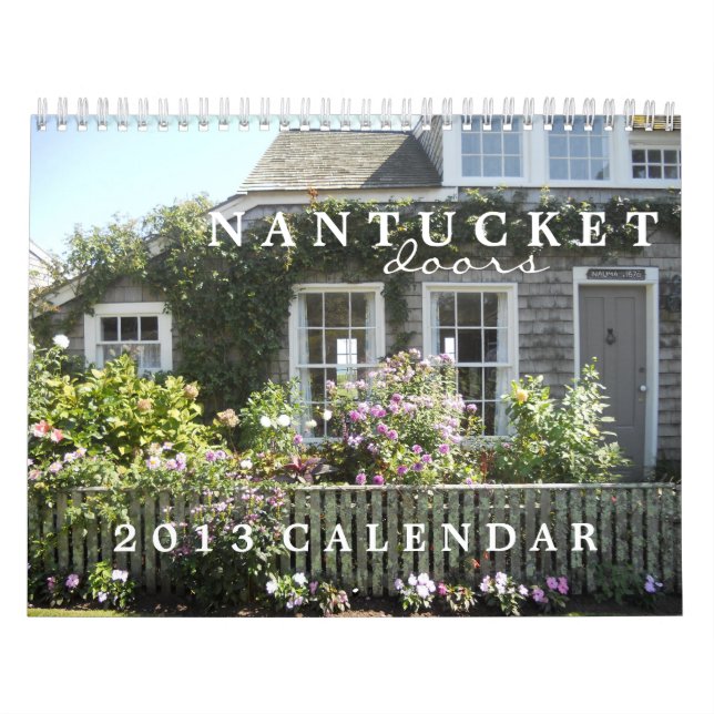 Kalender för Nantucket dörrar 2013 (Omslag)