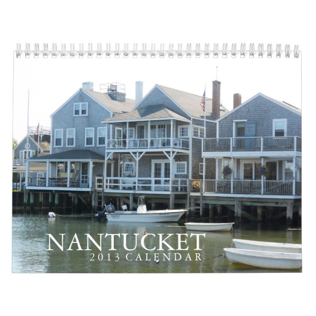 Kalender för Nantucket ö 2013 (Omslag)