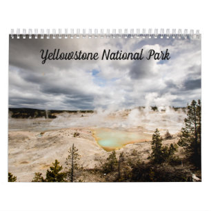 Kalender för nationalparken Yellowstone