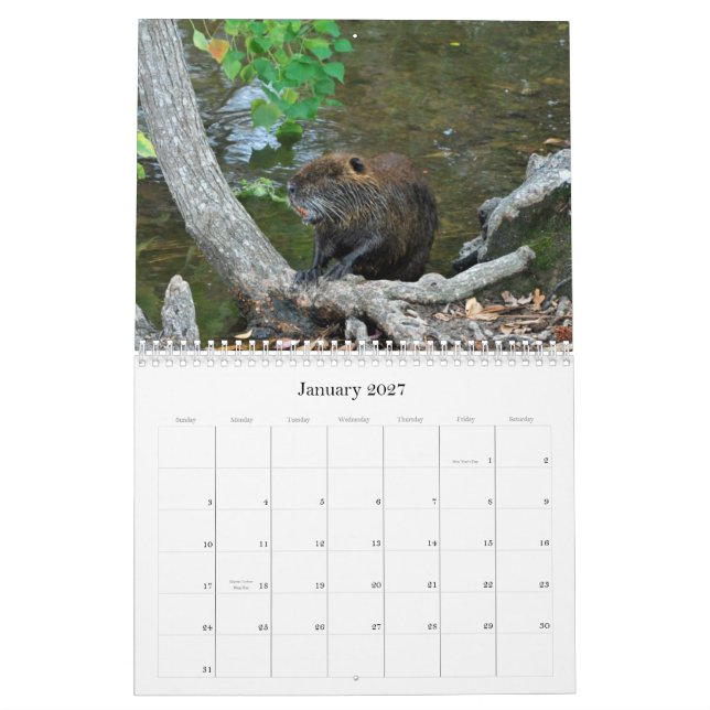 Kalender för natur 2012 (Jan 2027)