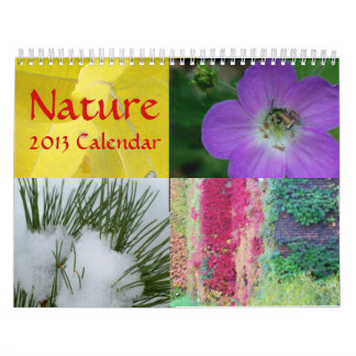 Kalender för natur 2013