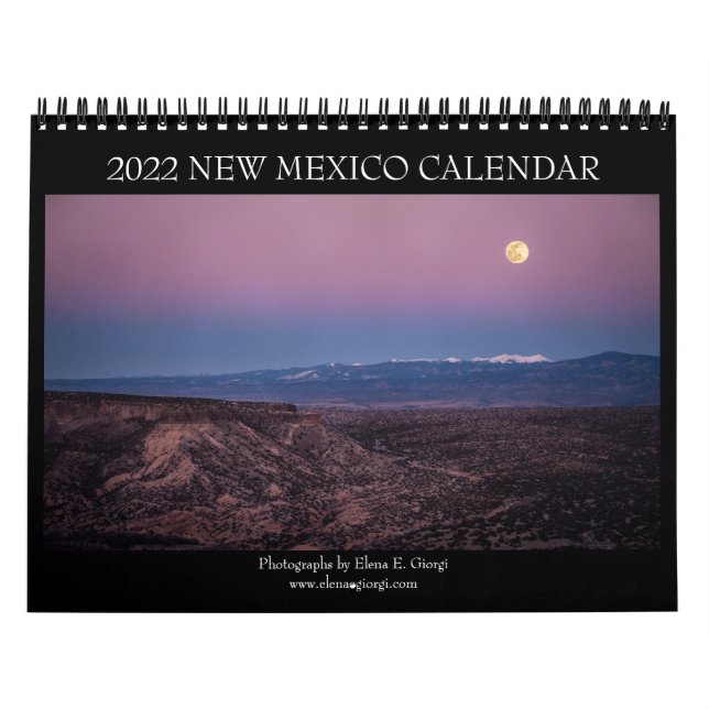 Kalender för New mexico 2022 (Omslag)
