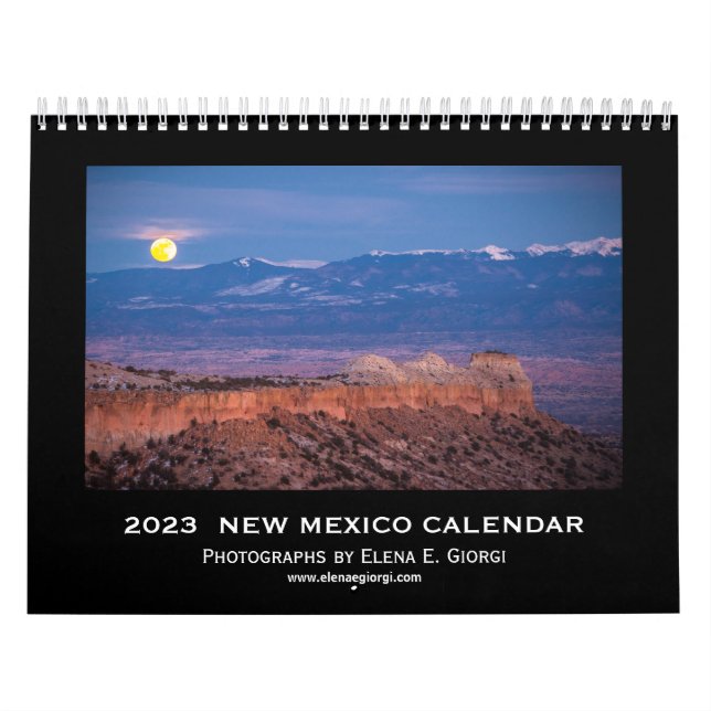 Kalender för New mexico 2023 (Omslag)