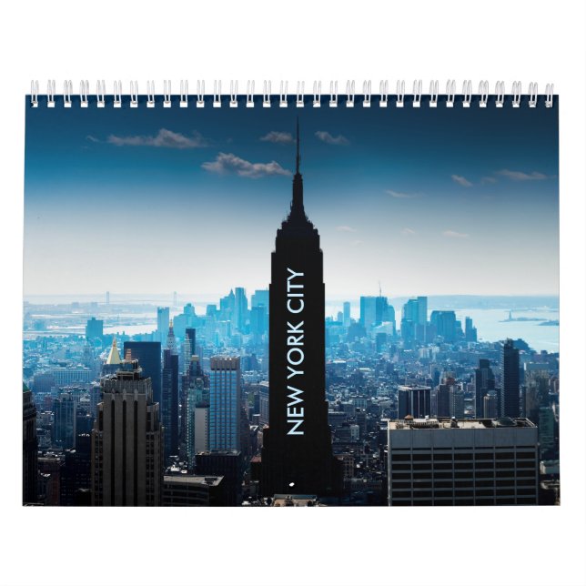 Kalender för New York City 2025 (Omslag)