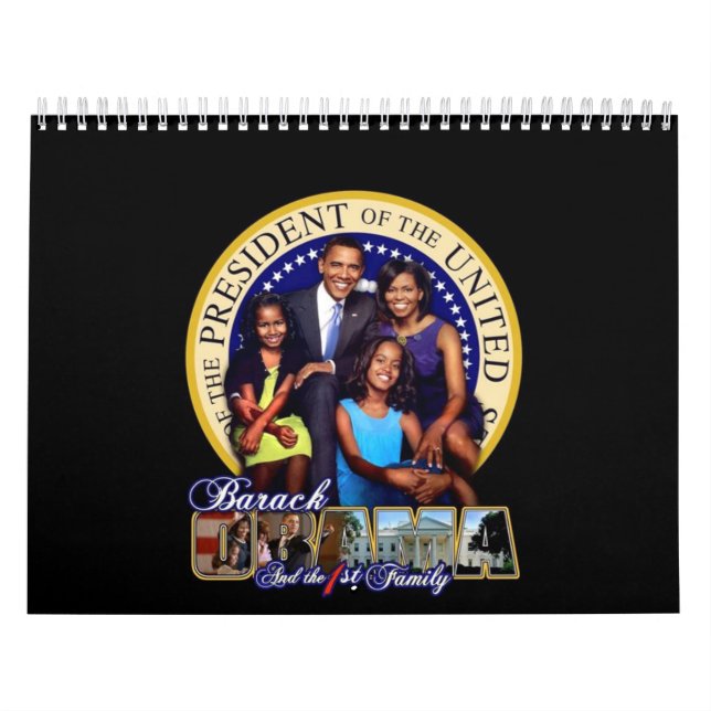 Kalender för Obama första familj 2009 (Omslag)