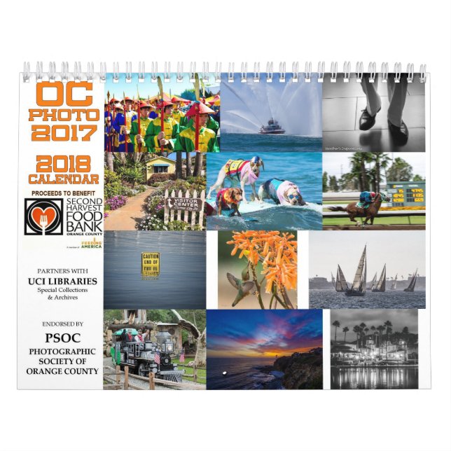 Kalender för OC foto 2017 för 2018 (Omslag)