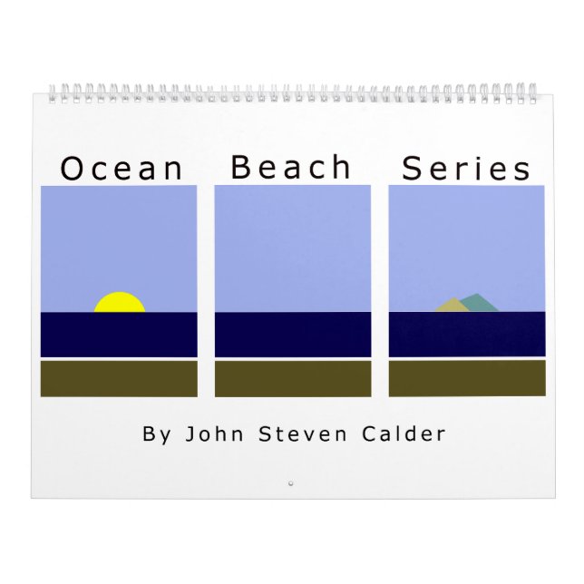 Kalender för Ocean Beach-serien 2024 (Omslag)