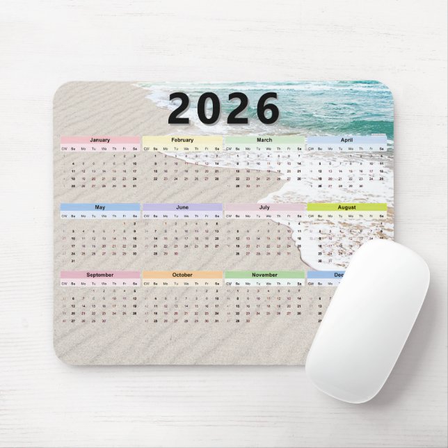 Kalender för paket 2025 musmatta (Med mus)
