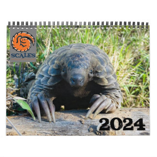 Kalender för Pangolin Rädding Fund 2024