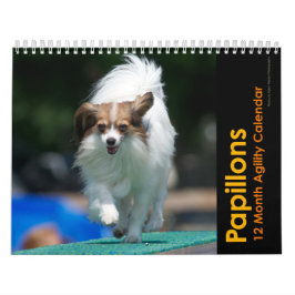 Kalender för Papillons Agilityvägg
