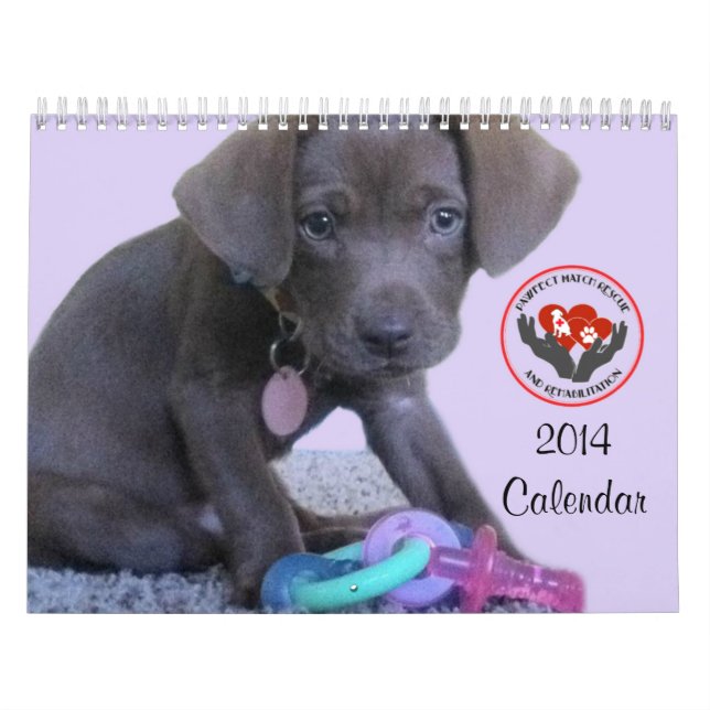 Kalender för Pawfect match 2014 (Omslag)