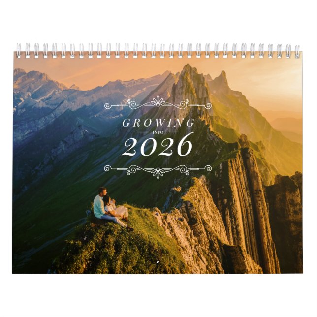 Kalender för personlig tillväxt och motivation (Omslag)