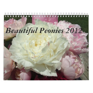 Kalender för pionblommablommigt 2012