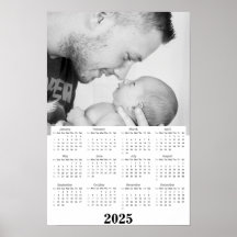 Kalender för porträtt 2025