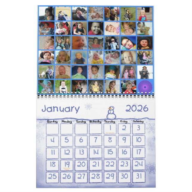 Kalender för ryggradsmuskelatrofi (SMA) 2014 (Jan 2026)