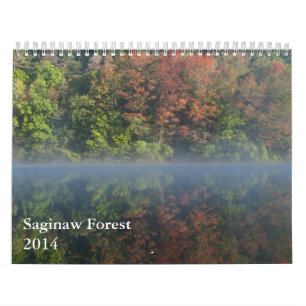 Kalender för Saginaw skog 2014