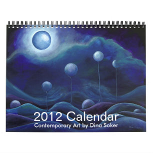 Kalender för samtida konst 2012 av Dina Soker