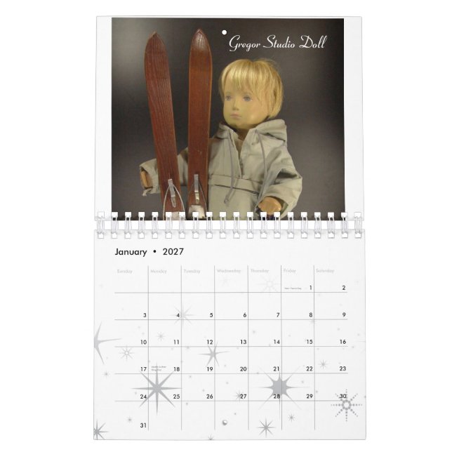 Kalender för Sasha dockor 2013 (Jan 2027)