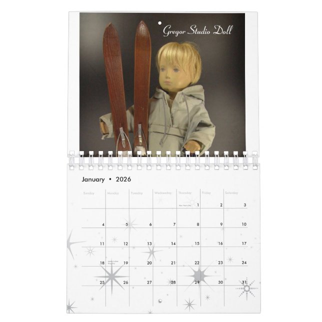 Kalender för Sasha dockor 2013 (Jan 2026)