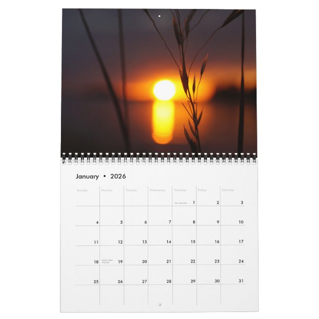 Kalender för Saskatchewan landskap 2015 (Jan 2026)