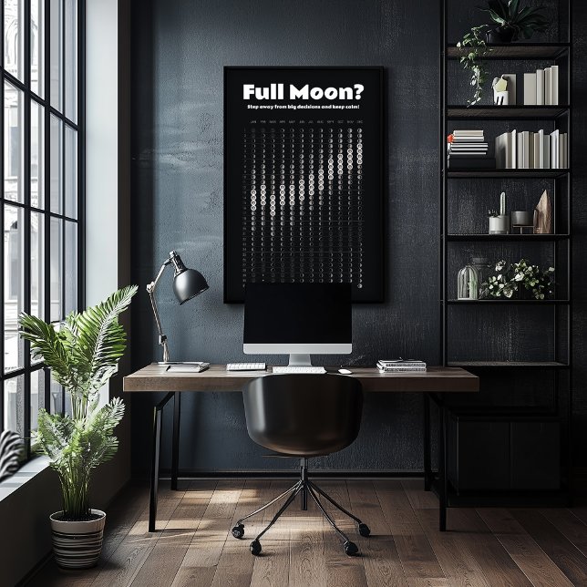 Kalender för schemaläggningsbeslut i måne poster (Perfect for business)